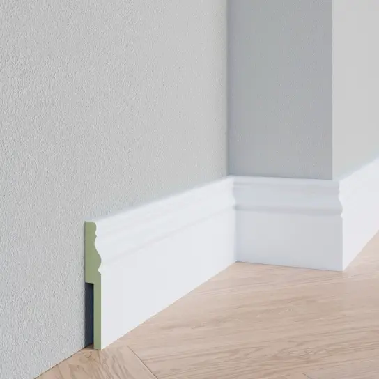 Populair Overzetplint classique - MDF v313 - 25 x 140 mm